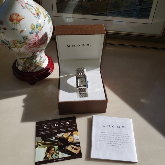 Cross Watch Manhattan Luxury Timepiece Swiss Movement NWT - Picture 4 of 12